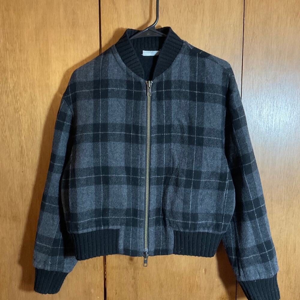 Vince. Flannel Jacket